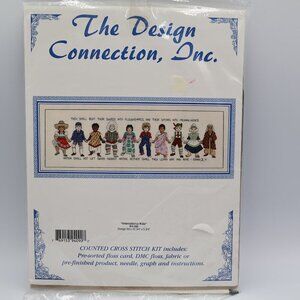 CROSS STITCH KIT International Kidz DESIGN CONNECTION Bible Scripture